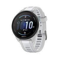 Garmin Forerunner 165 Running Music Smartwatch Whitestone Open Box