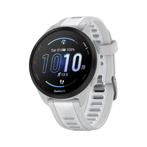 Garmin Forerunner 165 Running Music Smartwatch Whitestone Open Box