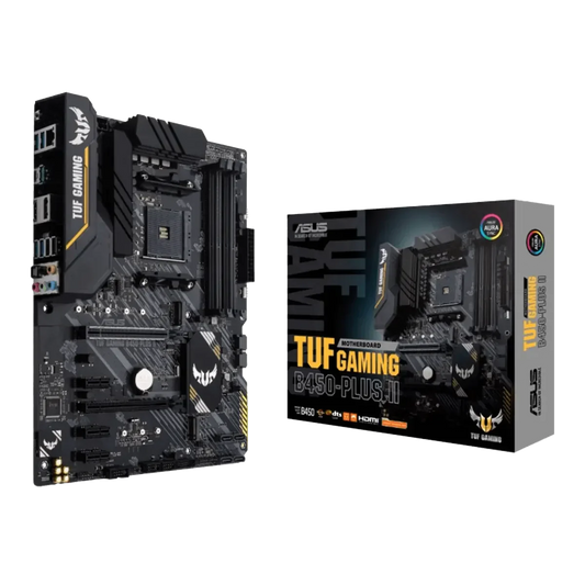 ASUS TUF Gaming B450-PLUS II AMD AM4 Ryzen 5000 ATX Motherboard