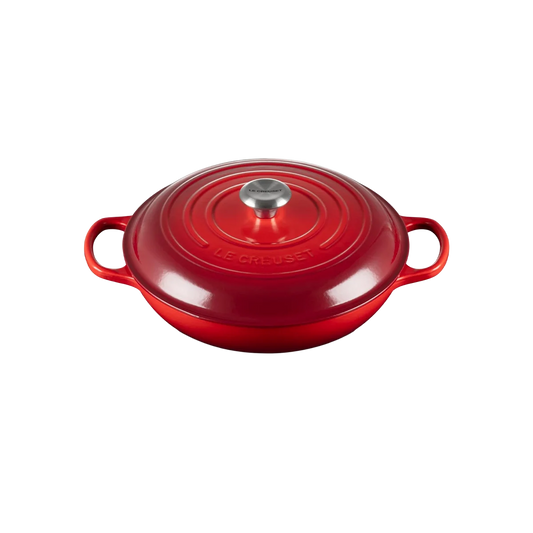 Le Creuset 3.5 qt. Signature Braiser – Cerise