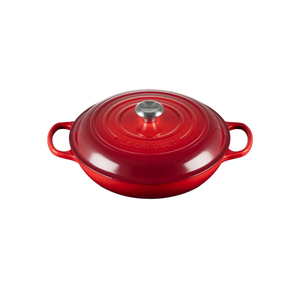 Le Creuset 3.5 qt. Signature Braiser – Cerise