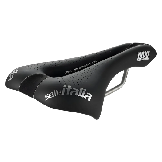 Selle Italia Diva Gel Superflow Women’s Bike Saddle 270 x 152mm