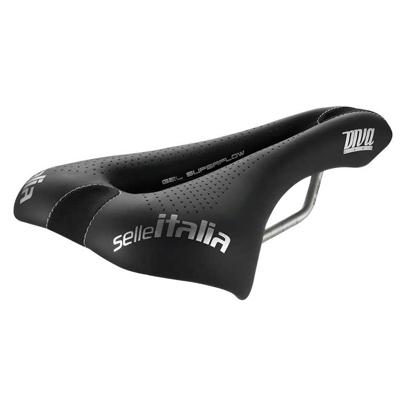 Selle Italia Diva Gel Superflow Women’s Bike Saddle 270 x 152mm