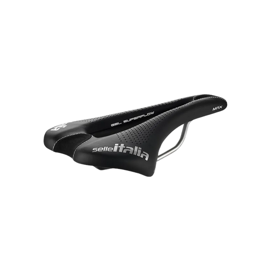 Selle Italia Max SLR Gel SuperFlow Road Bike Saddle 275 x 145mm Black