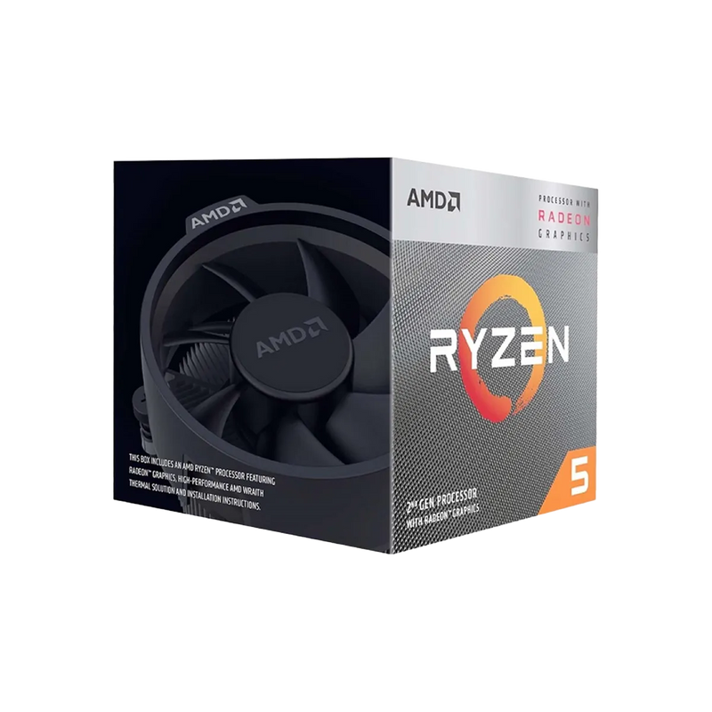 AMD Ryzen 5 3400G 4-core 8-Thread Processor