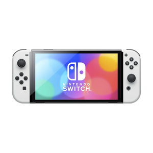 Nintendo Switch (OLED model) with White Joy-Con