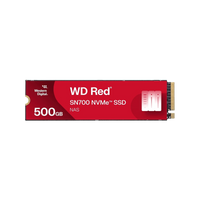 WD Red SN700 500GB NVMe SSD for NAS – Gen3 M.2