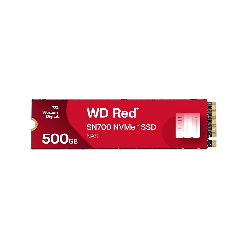 WD Red SN700 500GB NVMe SSD for NAS – Gen3 M.2