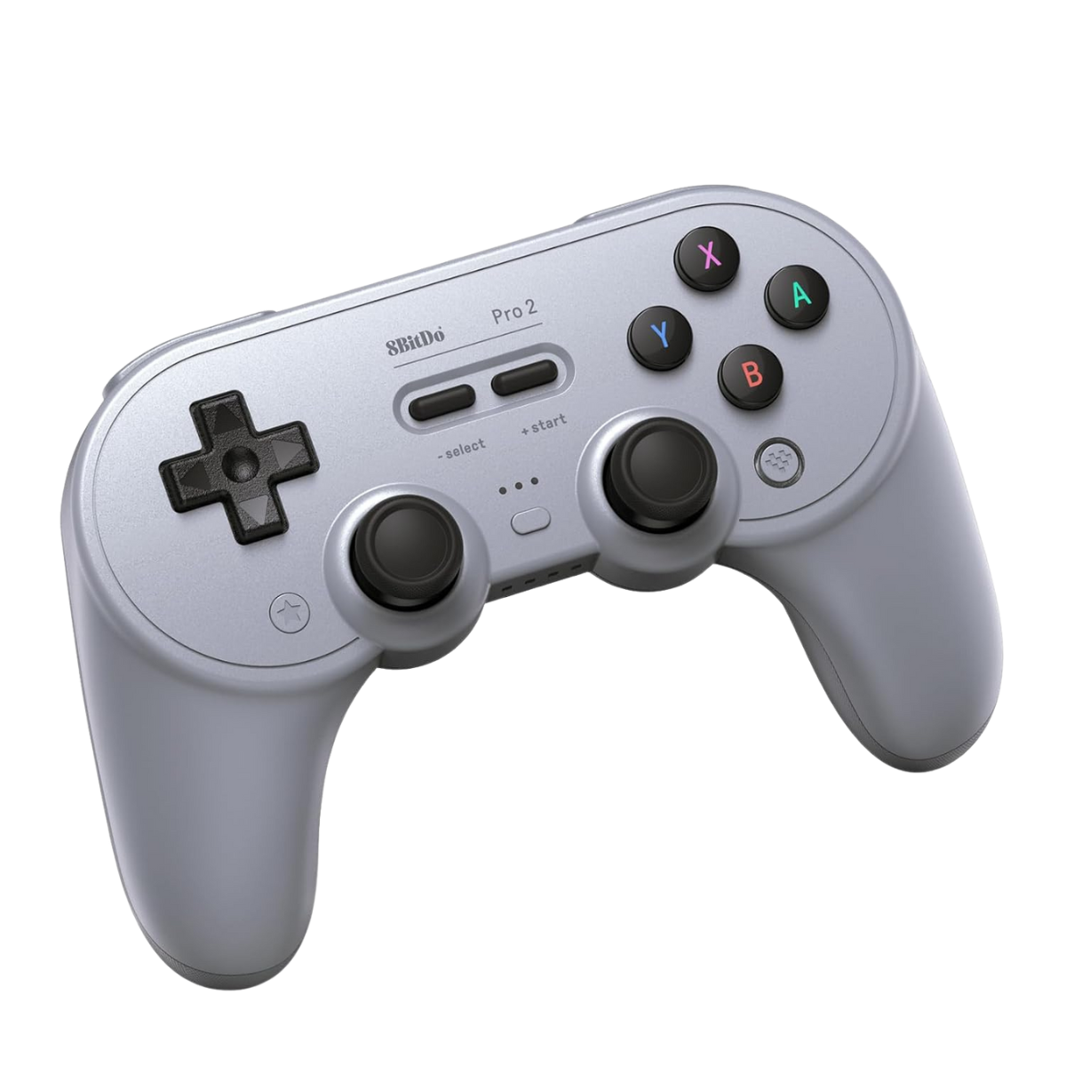 8BitDo Pro 2 Wired Controller for Switch, Windows, Steam Deck & Raspberry Pi (Gray Edition)