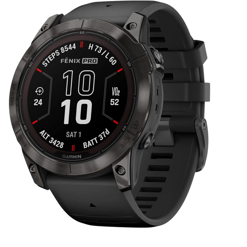 Garmin fēnix 7X Pro Sapphire Solar GPS Smartwatch Black Open Box
