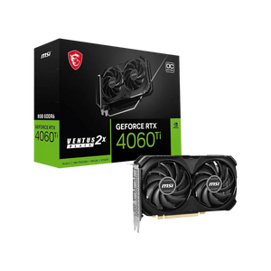 MSI RTX 4060 Ti Ventus 2X Black 8G OC Graphics Card