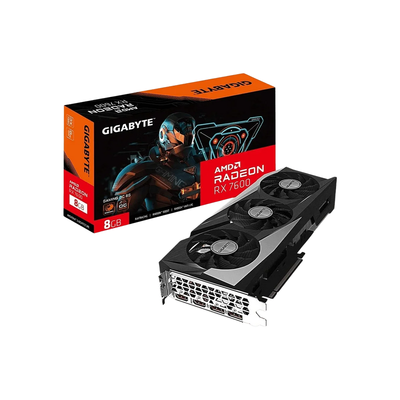 Gigabyte RX 7600 8GB Gaming OC Graphics Card