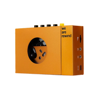 Portable Cassette Player with Bluetooth Serge Orange