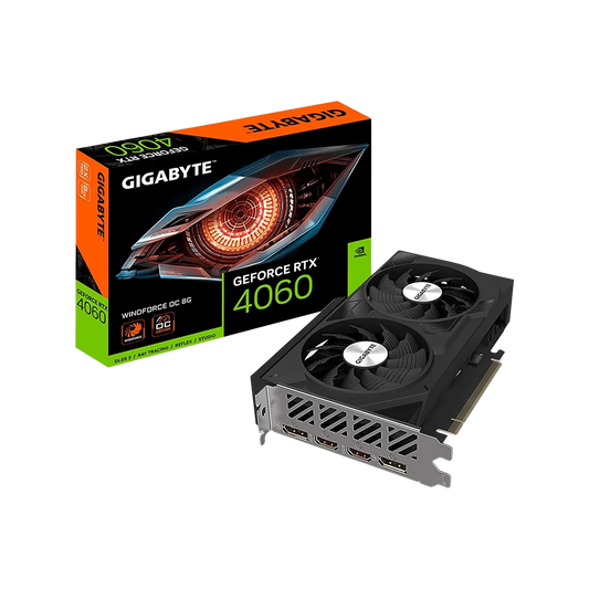 GIGABYTE RTX 4060 WINDFORCE OC 8GB GDDR6 GPU