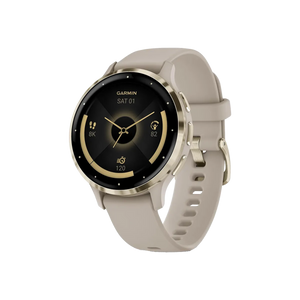 Garmin Venu 3S Soft Gold Stainless Steel Bezel Smart Watch with 41mm