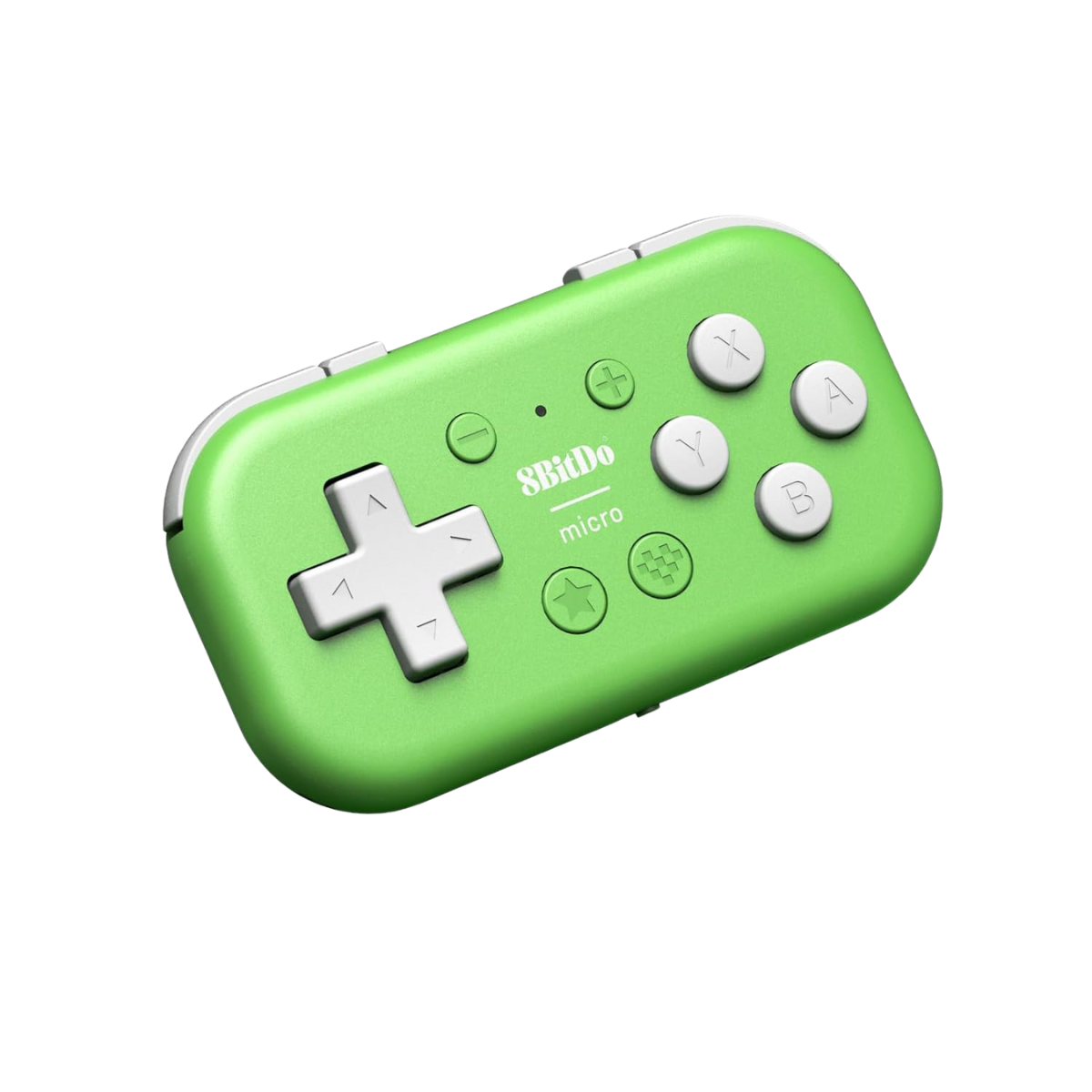 8Bitdo Micro Bluetooth Gamepad Pocket-sized Mini Controller for Switch, Android, and Raspberry Pi, Supports Keyboard Mode (Green)