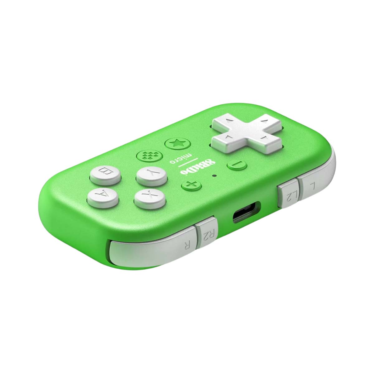 8BitDo Micro Bluetooth Gamepad Pocket-sized Mini Controller Green