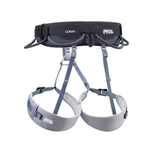 PETZL CORAX Climbing Harness Dark Gray Size 2