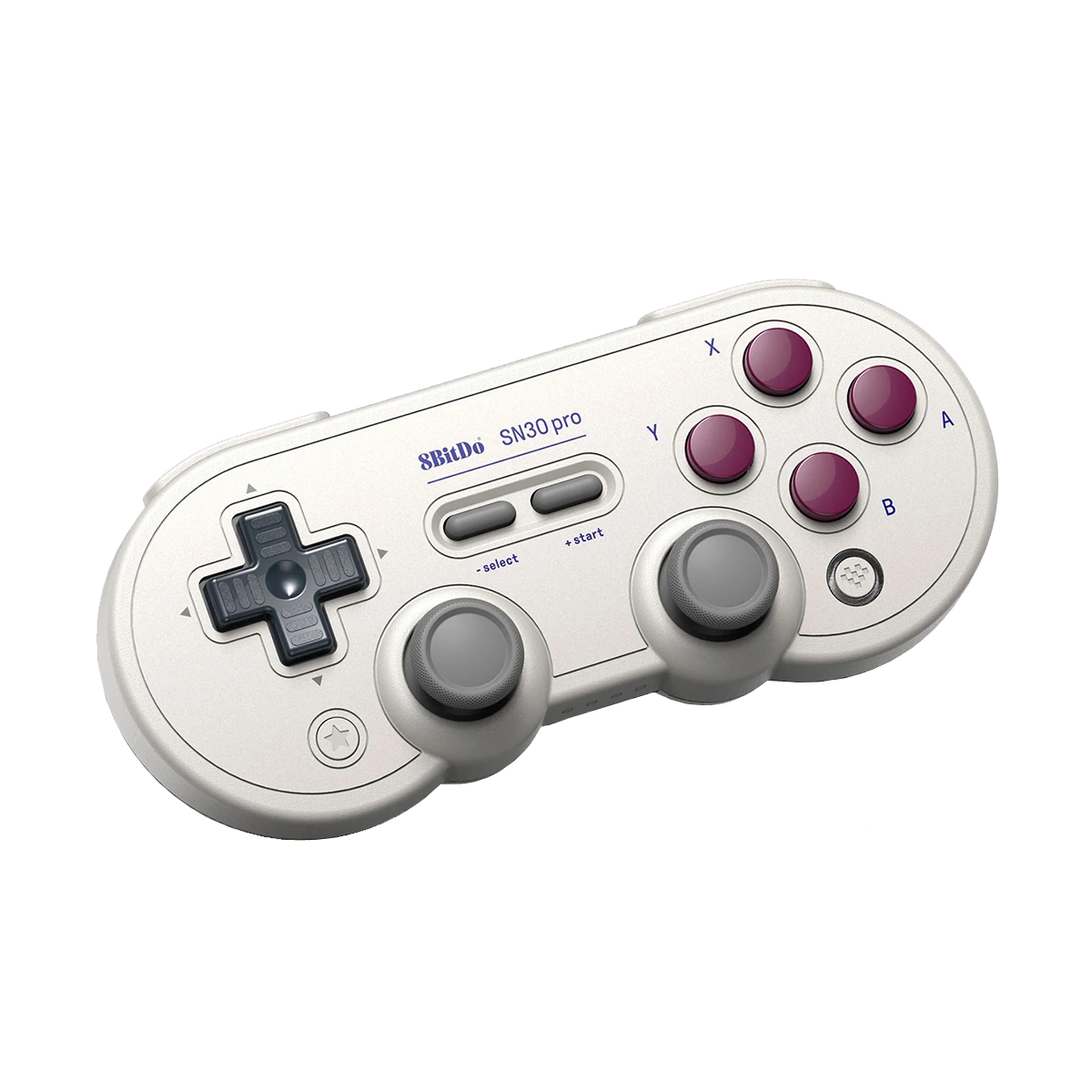 8BitDo SN30 Pro Bluetooth Controller, Hall Effect Joystick Update, Compatible with Switch, PC, macOS, Android, Steam Deck & Raspberry Pi (G Classic)