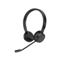 Jabra Evolve 65 TE Stereo Wireless Headset – Black