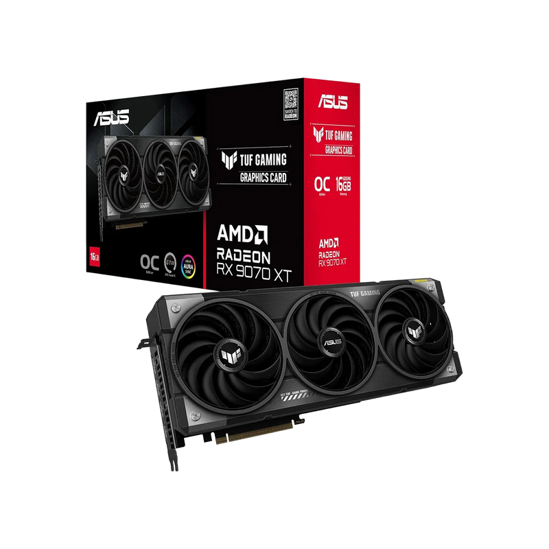 ASUS TUF Gaming Radeon RX 9070 XT OC 16GB GDDR6