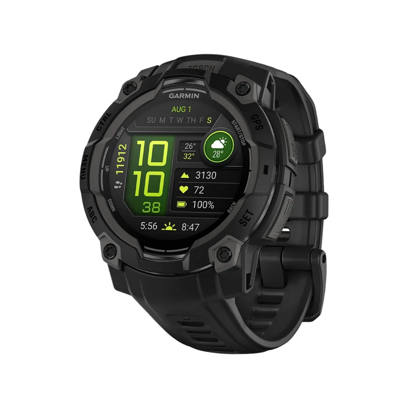 Garmin Instinct® 3 45mm Outdoor GPS Smartwatch Black Open Box