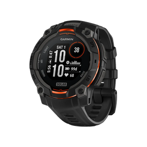 Garmin Instinct® 3 45mm Solar Charged Display Outdoor GPS Smartwatch Black Open Box