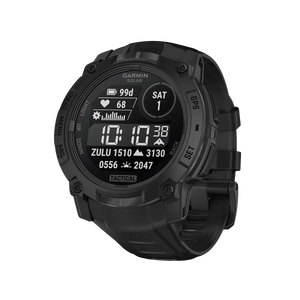 Garmin Instinct 3 Tactical Edition 50mm Solar GPS Watch Open Box