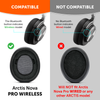 Upgraded Arctis Nova Pro Wireless Earpads