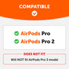 WC TipZ - Memory Foam Ear Tips for Airpods Pro & Airpods Pro 2