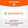 Beats Studio Pro Earpad Sweat Covers - WC SweatZ Studio Pro