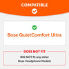 Bose QuietComfort Ultra Earpads by Wicked Cushions
