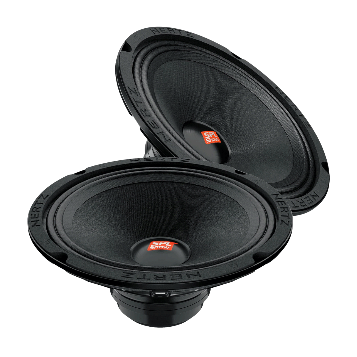 Hertz SPL Show Series SV-200-NEO 8 in. (200mm) SPL 4-Ohm Midrange Speakers (Pair) with Neo Magnets and UV/Waterproofing