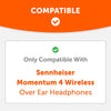 Sennheiser Momentum 4 Earpad Sweat Covers - WC SweatZ Momentum 4