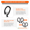 WC HookZ - Over Ear Hooks for Airpods Pro 1, 2 & Airpods 1, 2, 3